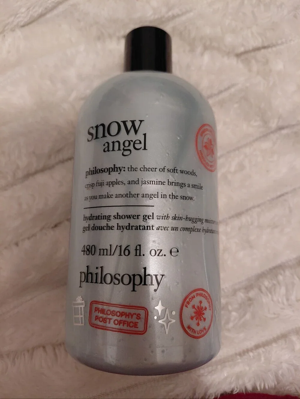 Sealed 16 Oz Snow Angel Philosophy Shower Gel & Bubble Bath